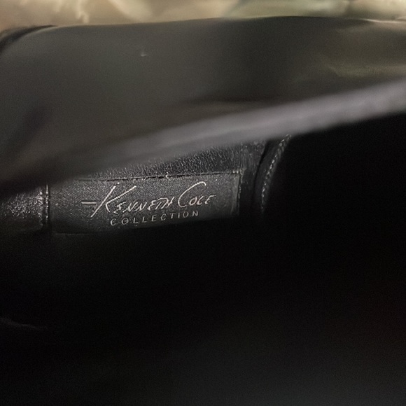 New Kenneth Cole tres amore leather ankle boots with wedge heel - classic - Picture 6 of 7